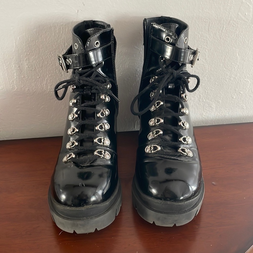 Jeffery Campbell Czech Lace up Boot.